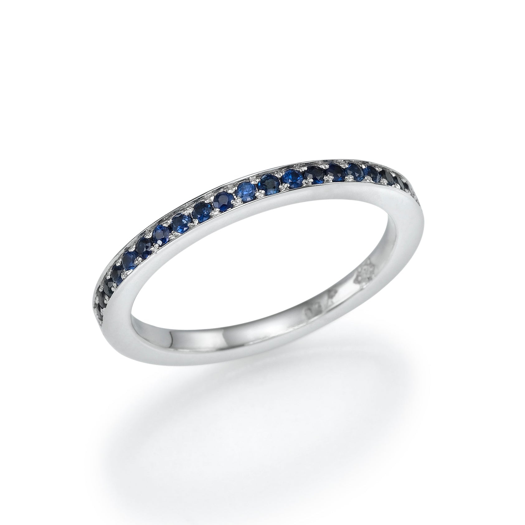 GEMS Half Eternity Ring- Real Natural Gems