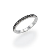 Rainbow LOVE Colors - All Around Eternity LOVE Ring- Real Natural Gems