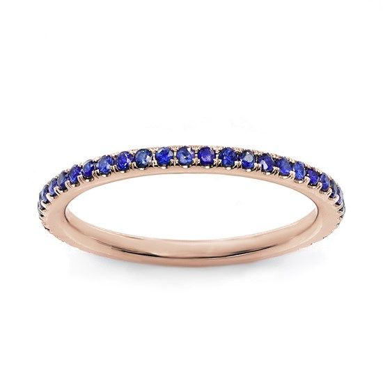 Rainbow LOVE Colors - All Around Eternity LOVE Ring- Real Natural Gems