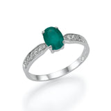 Stamp Of Gem - Gems & Diamond Luxury Ring - Real Natural Diamonds