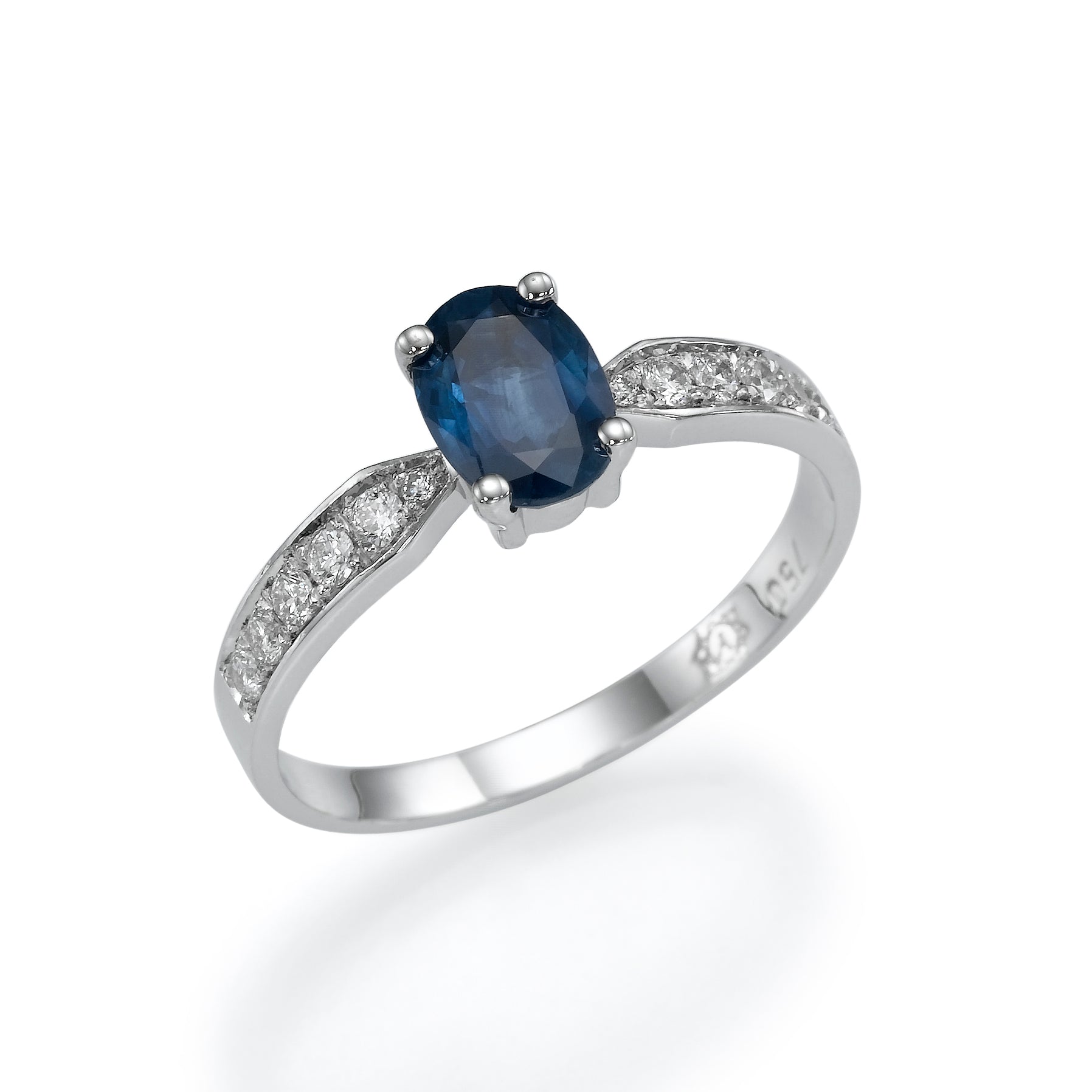 Stamp Of Gem - Gems & Diamond Luxury Ring - Real Natural Diamonds
