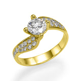 Super Twist - Double Bands Ring - 0.40 - 0.90 Carat