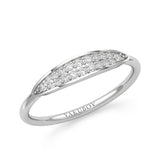 Modern Display - Design Ring- Real Natural Diamonds