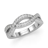 Modern Infinity - Design Ring- Real Natural Diamonds