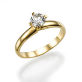 Anat - Twisted Head Solitaire Ring 0.50 - 1.20 Carat