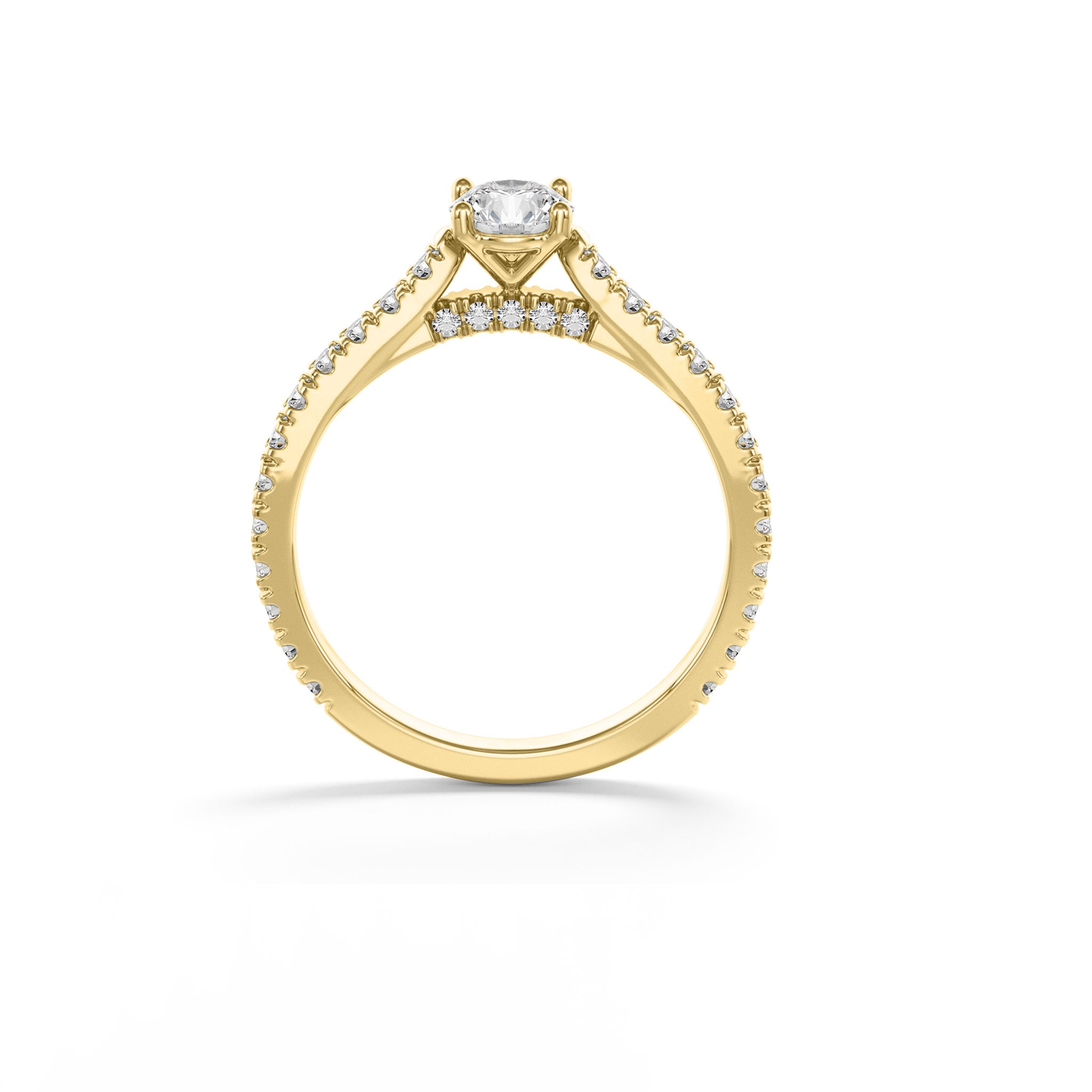 Strings Bridge - Master Piece Of Ring- 0.70 - 1.10 Carats