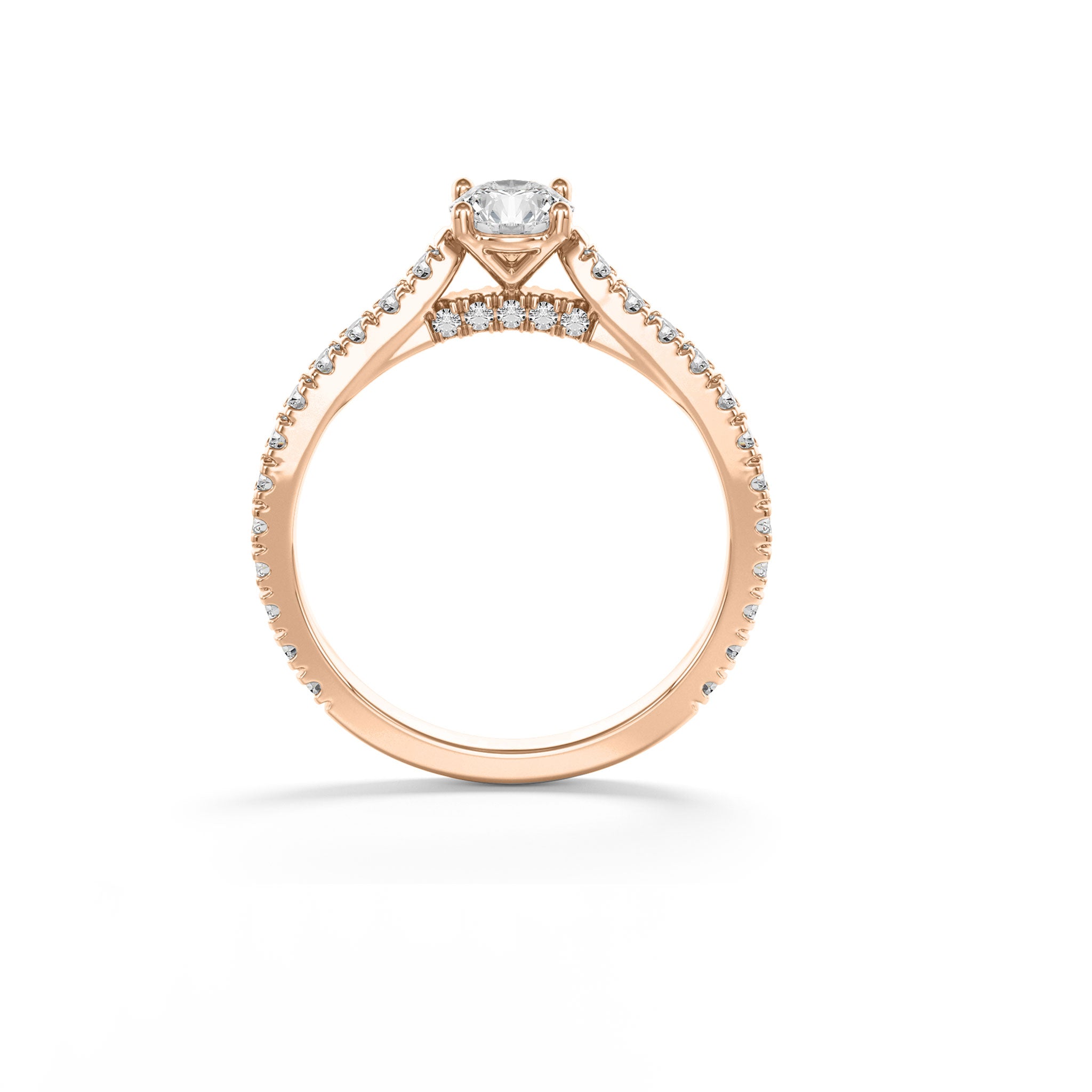 Strings Bridge - Master Piece Of Ring- 0.70 - 1.10 Carats