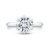 Engagement Classic Round Full Set - Ring Earrings & Pendant - Lab Eco Diamonds