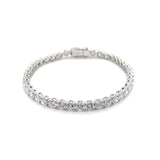 30Points Classic Round Tennis Bracelet - 12.00 Carats - Lab Eco Diamonds