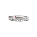 Teardrop Diamond Eternity Ring - Custom Design