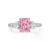 2.01ct Cushion Cut, Natural Pink Diamond GIA