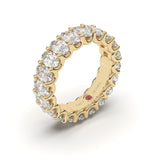 Oval All Around Diamond Eternity Ring - Custom Design