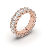 Oval All Around Diamond Eternity Ring - Custom Design