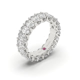 Oval All Around Diamond Eternity Ring - Custom Design