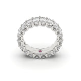 Oval All Around Diamond Eternity Ring - Custom Design