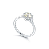 Grace Champagne - Yellow Natural Raw Ring