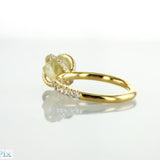 2.80ct Yellow Embrace Yellow Natural Raw Yellow Ring