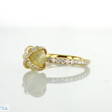 2.80ct Yellow Embrace Yellow Natural Raw Yellow Ring