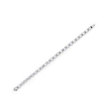 1 Carat Horizontal Emerald Cut Tennis Bracelet – 18 Carats - Lab Eco Diamonds