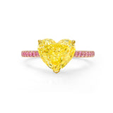 3CT Heart-Shaped Masterpiece of Rare Elegance