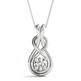 Diamond Pendant 0.40 Carat – Love Knot Model