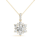 Diamond Pendant – April Model