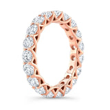 Round Crowns - Eternity Ring - Lab Created Diamonds