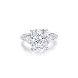 3-Stone Cushion Cut Diamond Ring