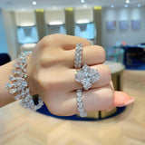 3-Stone 5ct Marquise Diamond & Hearts Shape Sides