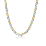 Classic Rounds Tennis Necklace - 13.00 Carats - Lab or Natural Diamonds