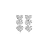 Devotion Diamonds Earrings - Various Diamond Combinations - Real Diamonds