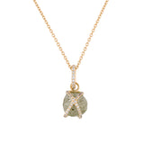 Embrace Champaign Yellow Natural Raw Pendant