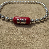 Iconic NOW Sterling Silver Bead Bracelet