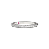 Classic Half Diamond Eternity Ring - Custom Design