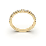 Classic Half Diamond Eternity Ring - Custom Design
