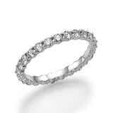 24 All Around Diamonds Eternity Ring - Real Natural Diamonds