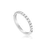 Skyline - 15 Diamonds Half Eternity Ring- Real Natural Diamonds