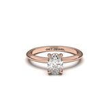 SPLENDOR - Oval 4 Prongs Smooth Classic Band