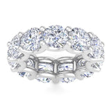 Round Crowns - Eternity Ring - Lab Created Diamonds