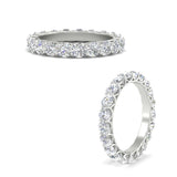 Round Crowns - Eternity Ring - Lab Created Diamonds