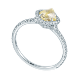 Classic Lemon Yellow Natural Raw Ring