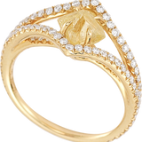 Victorian Natural Lemon - Yellow Ring