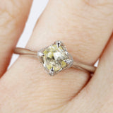Signature Natural Lemon - Yellow Raw Ring