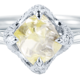 Signature Natural Lemon - Yellow Raw Ring