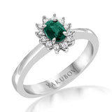 Dianna Mini - Gems & Diamond Luxury Ring - Real Natural Diamonds
