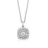 Lovely Queen - Settings Design Pendant- Real Natural Diamonds