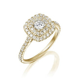 Lovely Queen - Settings Design Ring- Real Natural Diamonds