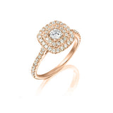 Lovely Queen - Settings Design Ring- Real Natural Diamonds