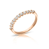 The "Milestones" Half Eternity Natural Diamonds Ring
