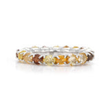 Eternity MIX Fancy Natural Raw Anniversary Ring